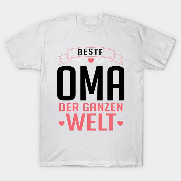 Beste oma der welt (2) T-Shirt by nektarinchen